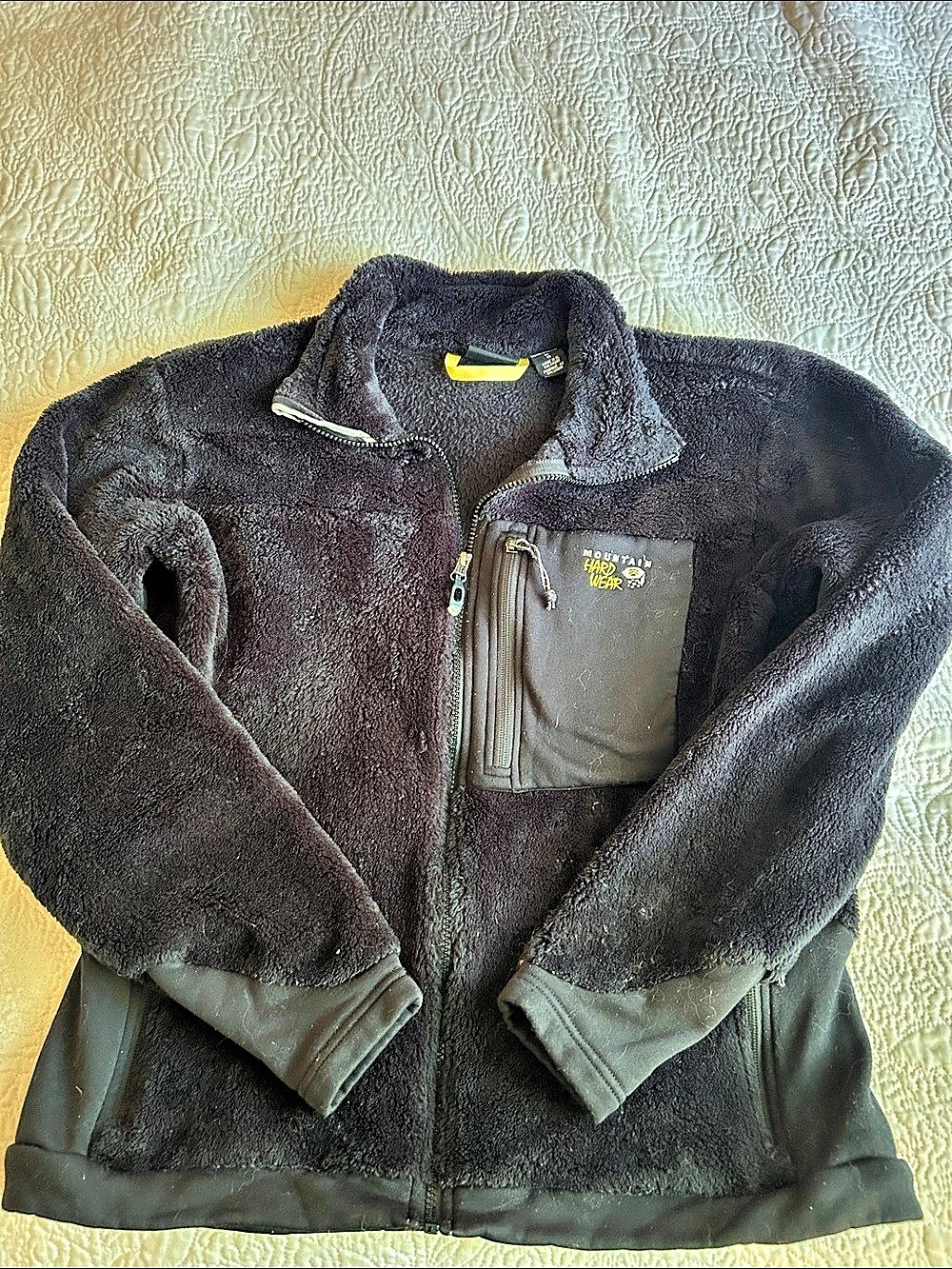Women’s Mountain Hardwear Sherpa Fleece Jacket Black XL